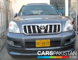 2003, Gun Metallic Toyota Prado (Petrol ) For Sale, Karachi, By: Humair Ahmed  (Dealer)